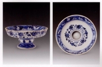 明·宣德青花高足盘-北京故宫博物院