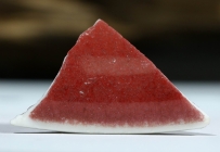 明·宣德 祭红釉 (牛血红) 盘  NO.7941