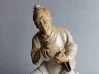 最后的瓷塑大师 自我造像 福建会馆印款 NO.7340