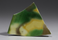 【御瓷】清·康熙 虎皮三彩 NO.7865