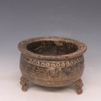 【仿古】汉代越窑三足炉  280元