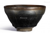 苏富比 南宋 建窑黑釉兔毫茶盏  248万