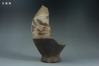 衡山窑 粉底彩釉绘花 高温彩釉绘花 花卉  瓷瓶  NO.1231