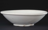 唐代 邢窑白釉玉璧形底碗 故宫 博物院藏