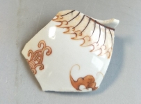 清 雍正 五彩 描金 7162