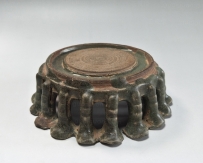 唐代 隋朝 文房 辟雍砚 千足砚 NO.7329