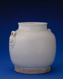 唐代 定窑白釉双系罐| 故宫博物院