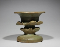 唐代 玉堂窑 行炉 烛台 灯具 NO。7425