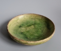 唐代绿釉盘 NO.7094