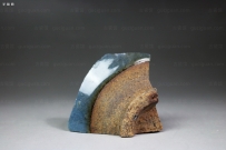 宋元钧窑 黑胎 天蓝釉 碗