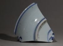 清·雍正 浙青 福寿 蝙蝠 寿字 NO.7968