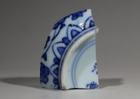 清·康熙 浙青 堂款 NO.7966