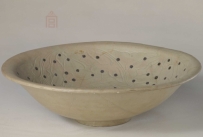 宋代 西村窑青白釉褐斑刻划凤纹大碗 |故宫