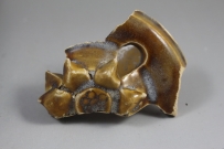 Z-000021唐代 五代 酱釉点彩 香薰盖 NO.209