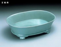 北宋汝窑青瓷水仙盆|台北故宫