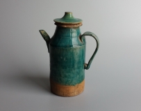 孔雀蓝釉 执壶 酒壶 NO.7039