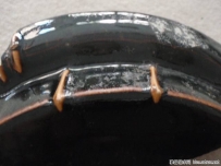 定窑 黑釉 酱釉 出棱 油层过度 效果