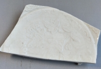 宋代 定窑 刻花 印花 压花 碗盘 7136