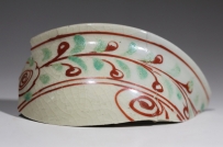 元代 红绿彩 碗 NO.7613