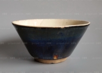 晚清 民国 炉钧釉 窑变 大碗 NO.7367