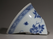 清·康熙 浙青 青花 NO.7960