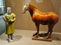 三彩马夫与三彩马|波士顿美术馆藏
