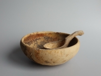 汉代 陶碗和陶勺 NO.7096