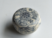 明代 早期  青花 文房 盖盒  1508（待鉴）