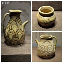 ﻿唐代 长沙窑 联珠纹 壶 罐|北京故宫