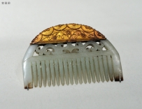 金柄玉梳  唐代|波士顿美术馆藏